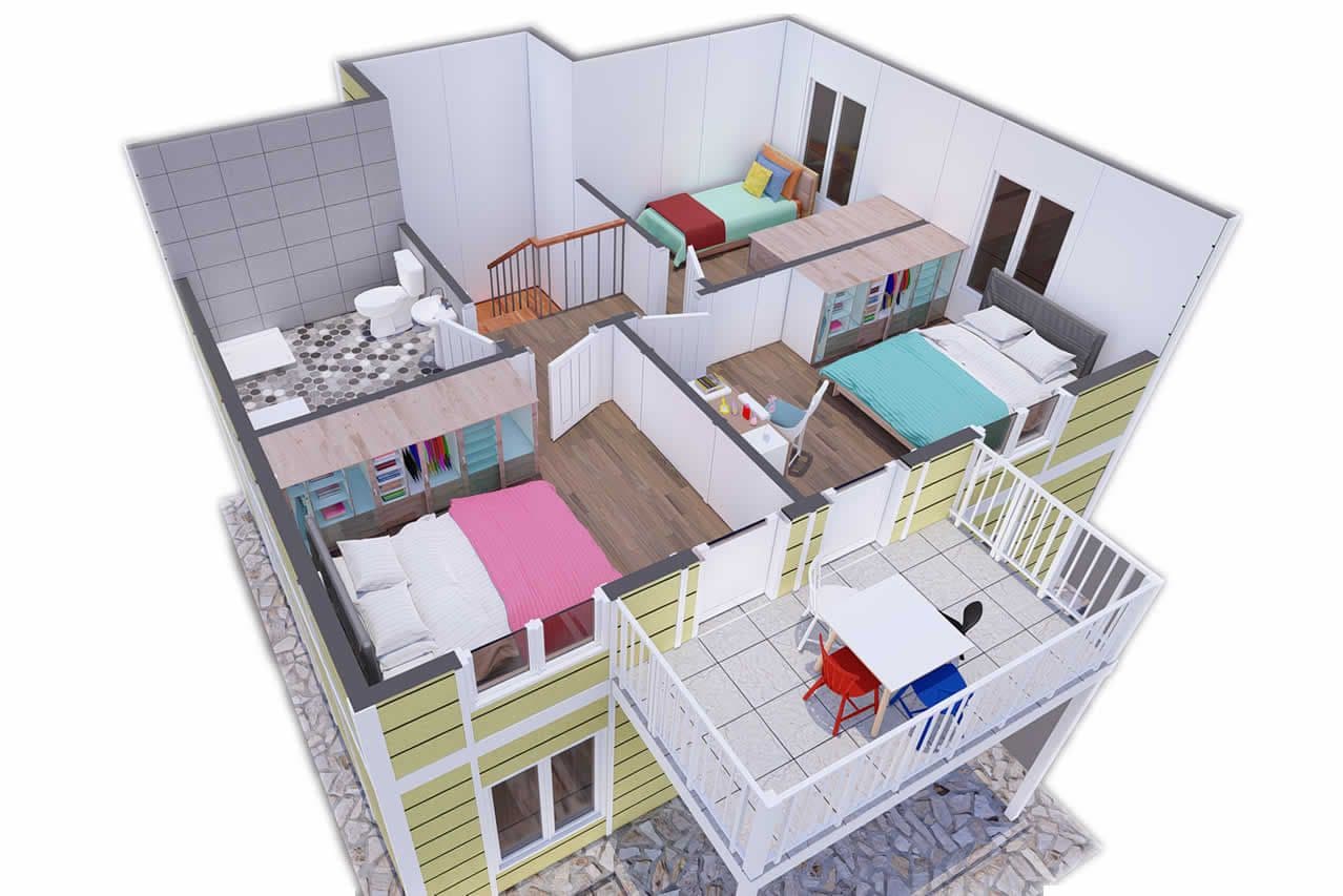 130 m² Prefabrik Villa 4+1